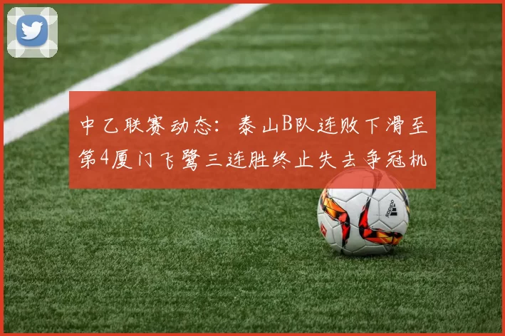 中乙联赛动态：泰山B队连败下滑至第4厦门飞鹭三连胜终止失去争冠机会